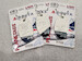 Keychain made of real aircraft skin: Lockheed L1011 Tristar Delta Air Lines N786DL White/Blue 