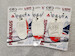 Keychain made of real aircraft skin: Lockheed L1011 Tristar Delta Air Lines N786DL White/Red 