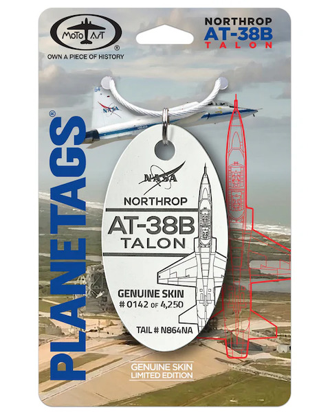 Keychain made of: NASA AT-38B Talon N864NA N864NA