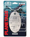 Keychain made of real aircraft skin: P-61B Black Widow 42-39445 Metal 