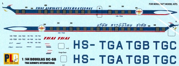 Douglas DC6 (HS-TGA Thai Airways International)  144-0701