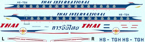 SE210 Caravelle (HS-TGH Thai Airways) 144-0708