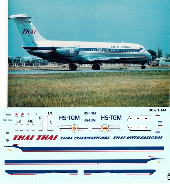 DC9-30 (HS-TGM Thai Airways)  144-0713