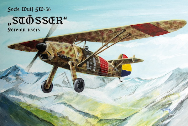 Focke Wulf Fw 56 Stösser 'Foreign users' (Hungary, Bulgaria, Austria, Spain) PPC48004