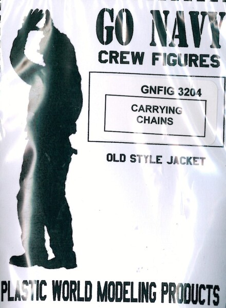 US Navy Crewmember #4 Carrying Chains  GNFIG3204