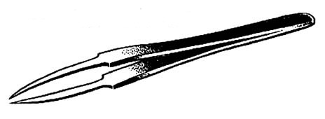 Tweezer with fine tips 024