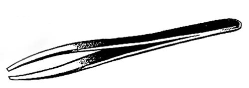 Tweezer with flat tips 026