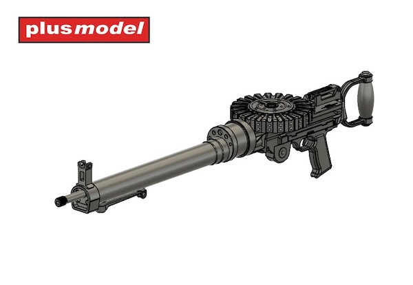 Machine gun Lewis pattern A (2x with Magazines) AL3027