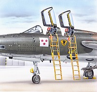 Ladders Republic F105F/G Thunderchief  AL4040