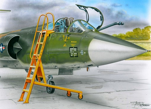 Ladder for F104 Starfighter  AL4061