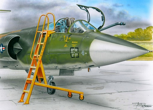 Ladder for F104 Starfighter AL4061