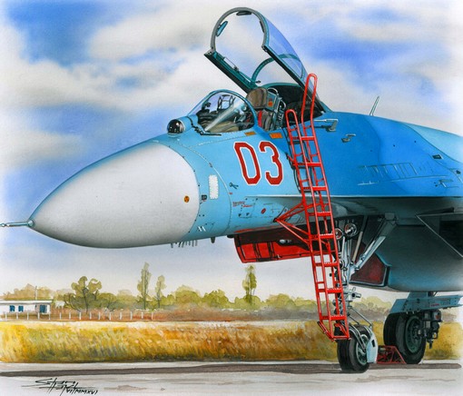 Ladder for Suchoi Su27 Flanker AL4062