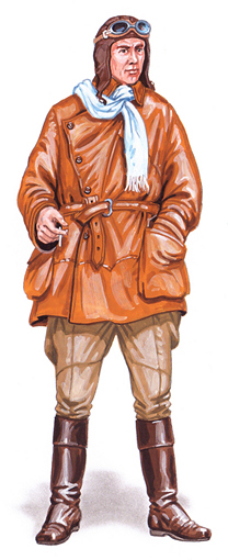 Pilot WWI Camel AL4078