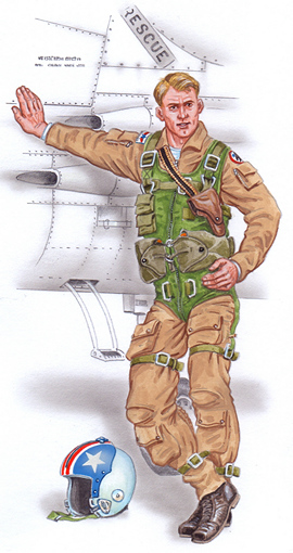 Pilot F8 Crusader AL4079