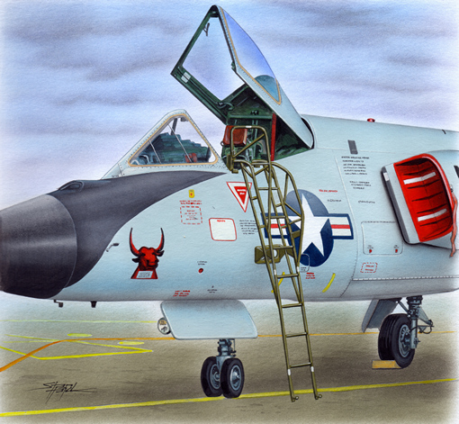 Ladder for F-106 Delta Dart  AL4084