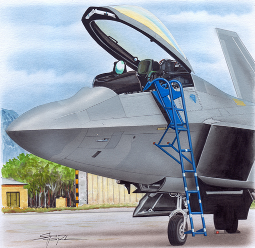 Ladder for F-22 Raptor  AL4085