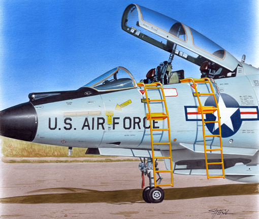 Ladders for F-101B Voodoo AL4086