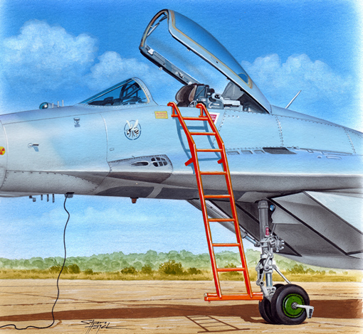 Ladder for MiG-29 Fulcrum AL4087