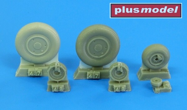 Mig-21 wheels Late version AL4099