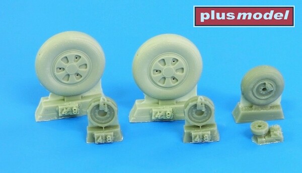Mig-21 wheels early version AL4100