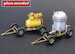 Two trailers with a compressor and a fuel filter PM-AL4112