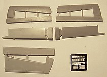 DHC-4 Caribou Tailsurfaces set (Hobbycraft)  AL7002