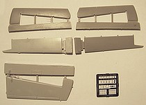 DHC-4 Caribou Tailsurfaces set (Hobbycraft) AL7002