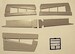 DHC-4 Caribou Tailsurfaces set (Hobbycraft) PM-AL7002