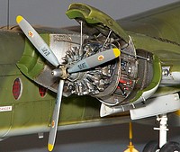 DHC-4 Caribou Engine set (Hobbycraft) AL7003