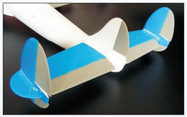 Tail surfaces for L1049 Constellation (Heller) AL7008