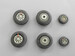 Wheels for C121 Constellation (Heller) PM-AL7024