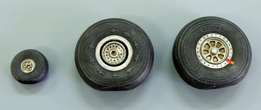 Wheels for Curtiss C46 Commando (William Brothers) AL7034