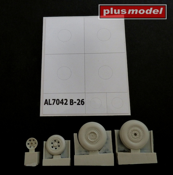 Wheels for B26 Marauder - Grooved AL7042