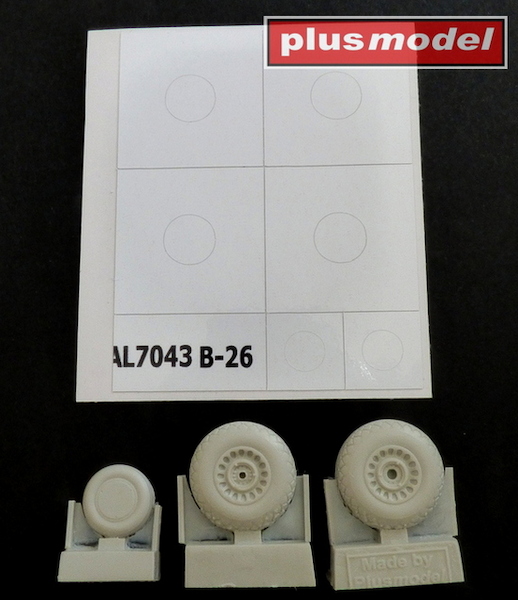 Wheels for B26 Marauder - Diamond Tread AL7043