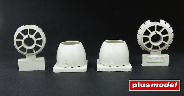 Martin PBM5A Mariner engine cowlings (Minicraft) AL7054