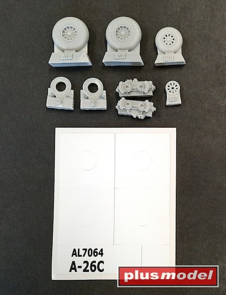 A26C Invader wheels grooved pattern AL7064