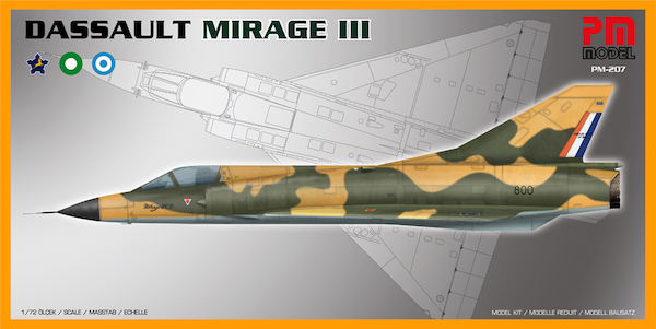 Mirage III (SAAF, Pakistan AF)  pm207