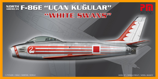 North American F86E Sabre (Ucan Kugular / White Swans)  PM208