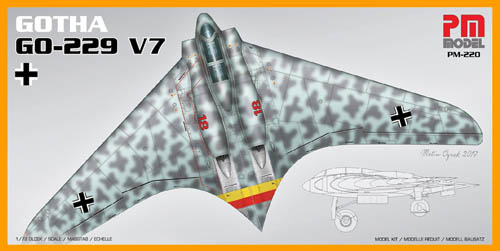 Horten HO229V-7 Twin seat night fighter  PM220