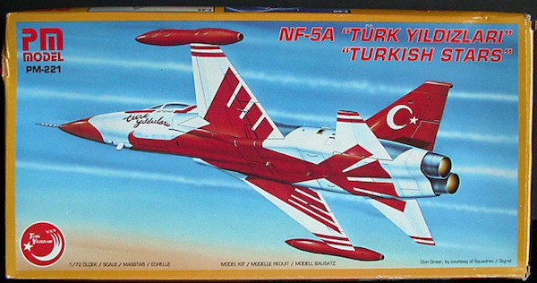 Northrop NF-5A "Türk Yıldızları' (Turkish Stars) Aerobatic Team PM221