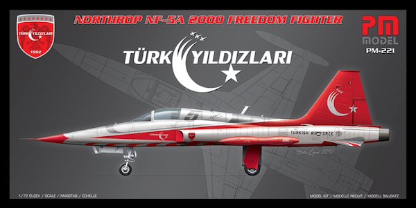 Northrop NF-5A "Türk Yıldızları' (Turkish Stars) Aerobatic Team NEW scheme  PM221