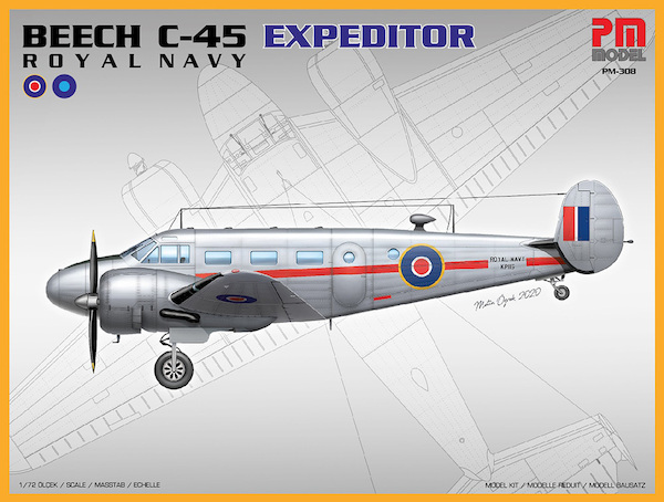 C45 Expeditor (Royal Navy) PM308