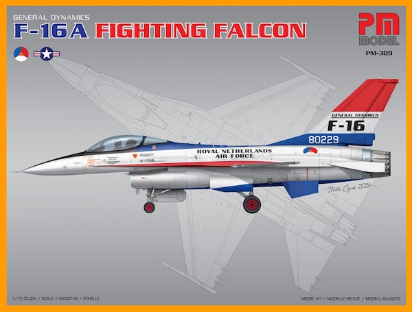 F16A Fighting Falcon (KLu and USAF) PM309