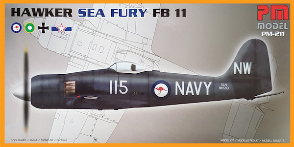 Hawker Sea Fury FB11  PM211