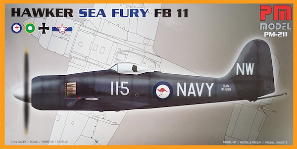 Hawker Sea Fury FB11 PM211