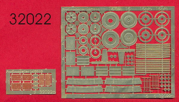 Mikoyan MiG23 Wheel disks (Trumpeter)  32022