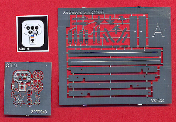 LS8 glider detail parts (Revell)  32004