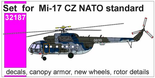Mil Mi17CZ Nato Standard Detail set  32187