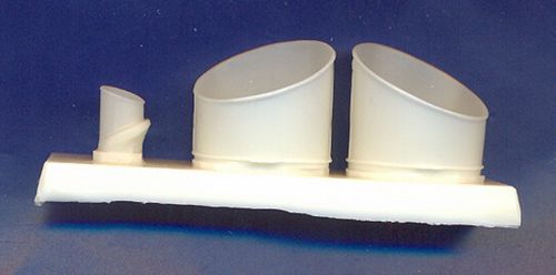Mil Mi17 Hip exhausts (Trumpeter) 32251