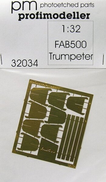 FAB500 bomb details 4x (Trumpeter)  32034